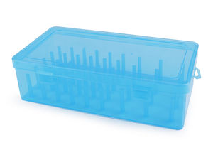 Cutie organizatoare premium pentru papiote - Capacitate 42 de papiote