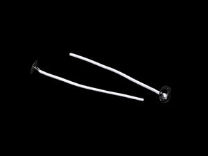 Fitiluri premium din bumbac cerat pentru lumânări, cu suport metalic (8,5 cm, bază 12 mm)