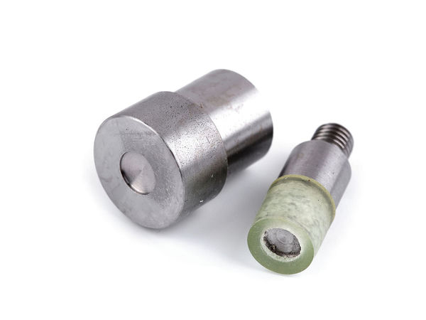 Set matrițe de 8 mm pentru nituri cu cap dublu, compatibil cu presă manuală | Matriță din 2 piese pentru nituri tubulare