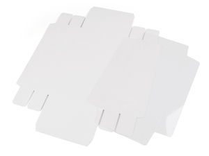 Cutie de cadou premium cu capac transparent - Ambalaj de prezentare din hârtie, ușor de pliat