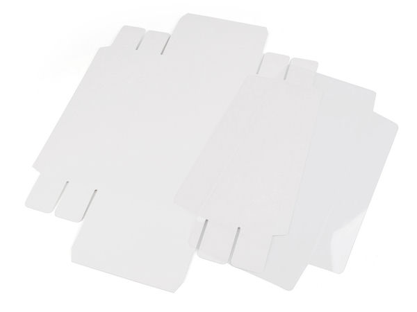 Cutie de cadou premium cu capac transparent - Ambalaj de prezentare din hârtie, ușor de pliat