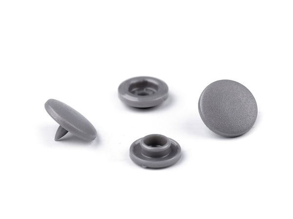Capse premium din plastic mat - Capse mărimea 20 pentru îmbrăcăminte, scutece de bebeluși și lucru manual