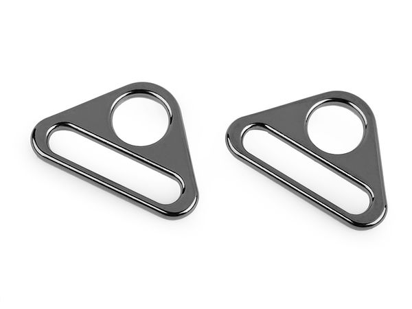 Catarame metalice triunghiulare premium de reglare și culisare (31 mm) pentru genți, poșete și rucsacuri