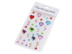 Stickere autoadezive premium cu strasuri tip cristal pentru lucru manual, scrapbooking și proiecte DIY