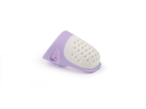 Degetar ergonomic din silicon dur - Protecție premium pentru degete la cusutul manual și quilting