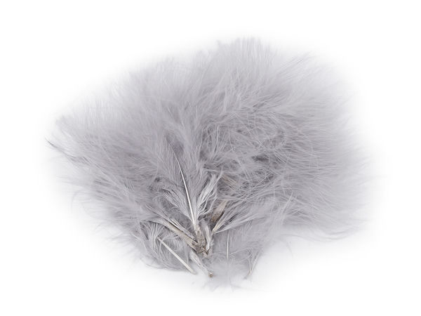 Pene de marabu premium extra fine (5-12 cm) pentru lucru manual, costume și aranjamente florale – 20 bucăți
