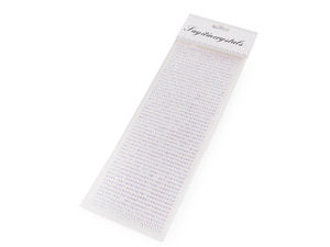 Benzi autoadezive cu strasuri - Pietricele strălucitoare de 3 mm pentru activități creative și scrapbooking