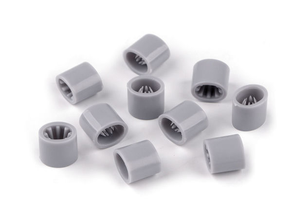 Conectori premium din plastic cu autoblocare pentru brățări de festival (7x9 mm)