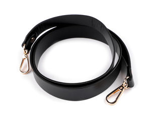 Curea din piele ecologică premium pentru geantă și mâner de schimb cu carabine metalice, lățime 2,4 cm