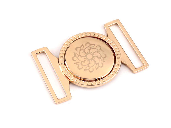 Cataramă metalică ornamentală premium pentru curele și îmbrăcăminte exterioară | Pentru curele cu lățimea de 30 mm