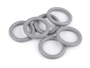 Inele premium din lemn vopsit pentru macrame, prinzătoare de vise și proiecte creative - Ø58mm