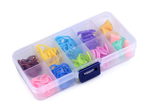 Set premium de accesorii pentru tricotat și croșetat cu organizator portabil, 86 piese