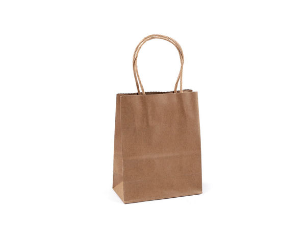 Pungi premium din hârtie pentru cadouri, cu mânere răsucite (11 x 15 cm) – Punguțe ecologice pentru mărturii și proiecte de galanterie