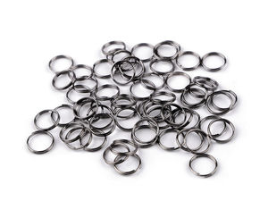 Inele de legătură despicate duble premium (10mm) pentru galanterie și accesorii creative