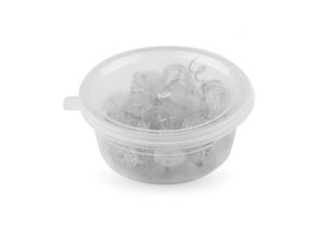 Ace spiralate premium cu cap transparent pentru tapițerie și huse - Fixare sigură pentru huse lejere, fuste de pat și tăblii de pat (set de 50 de bucăți)