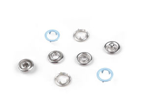 Capse metalice premium Roland Baby (Ø10 mm) pentru materiale fine | Set capse din 4 piese