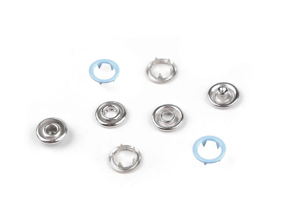 Capse metalice premium Roland Baby (Ø10 mm) pentru materiale fine | Set capse din 4 piese