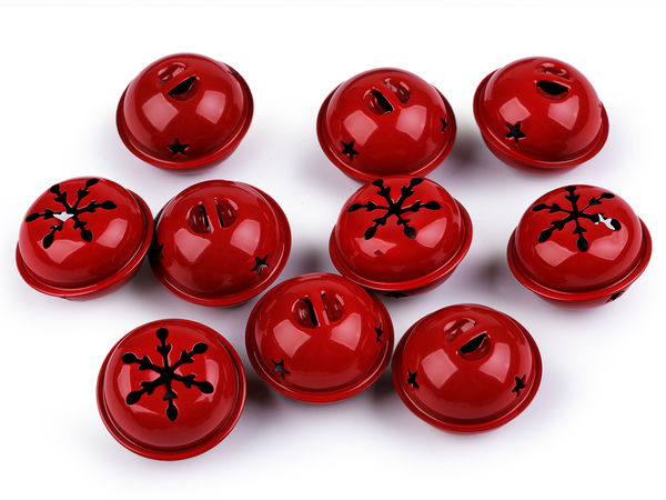 Clopoței metalici premium - Clopoței decorativi pentru proiecte de sărbători și lucru manual (Ø35 mm și Ø40 mm)