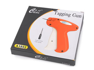 Pistol profesional de etichetat pentru materiale fine - Instrument premium pentru etichetarea textilelor cu ac de 1,5 mm