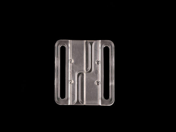Închizătoare premium din plastic pentru costume de baie și clemă pentru sutien de bikini - 32mm