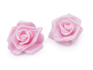 Trandafiri decorativi premium din spumă (7-8 cm) - Boboci eleganți de flori artificiale pentru nunți, sărbători și proiecte creative