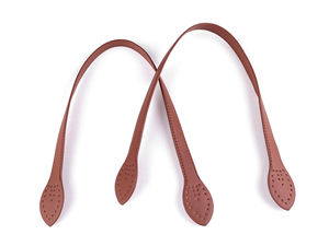 Mânere premium din piele pentru genți și poșete (50 cm, orificii pre-perforate) - Articole de galanterie pentru proiecte DIY