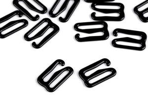 Cârlige metalice premium pentru bretele de sutien (12 mm) – accesorii de fixare durabile și lavabile pentru lenjerie și costume de baie