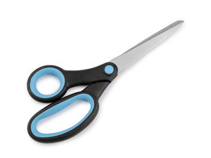 Foarfecă menajeră premium pentru stângaci - Lame de 21 cm din oțel inoxidabil și mâner ergonomic