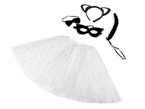 Set premium de accesorii pentru costum de pisică și deghizare copii - Kit din 5 piese pentru carnaval, aniversări și petreceri