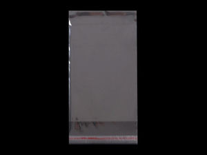 Pungi autoadezive premium din polipropilenă (PP) transparentă, 7x10 cm - Plicuri transparente resigilabile pentru bijuterii mici și accesorii