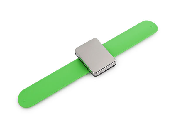Perniță magnetică de mână pentru ace, cu brățară din silicon auto-rulantă - Inimă și Dreptunghi