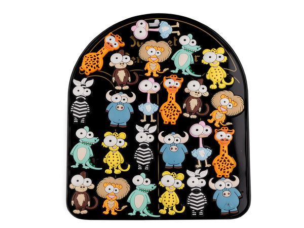 Magneți decorativi premium din silicon - Mix asortat de dinozauri și animale