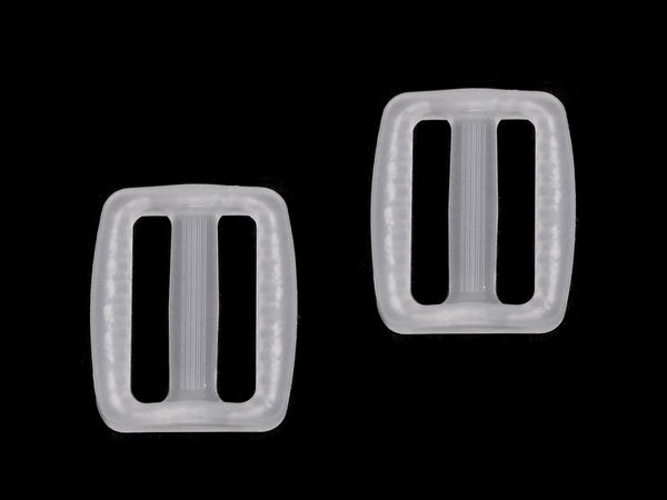 Catarame culisante din plastic transparent (25 mm și 32 mm) pentru chingi, curele și genți