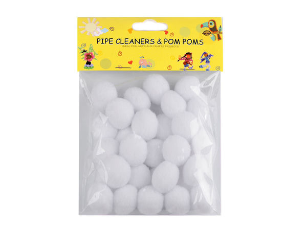 Pompoane pufoase premium (20 mm) pentru articole vestimentare DIY, accesorii și galanterie