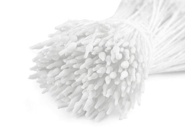 Stamine mate premium pe fir pentru floristică artificială și proiecte de lucru manual
