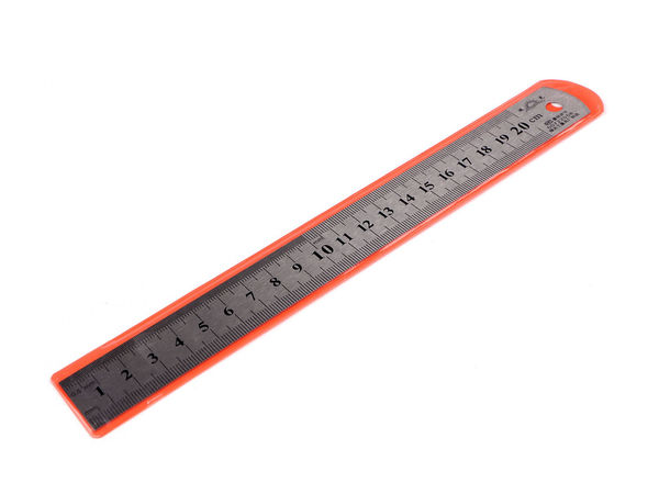 Riglă metalică flexibilă premium (20 cm / 8 inchi) - Instrument de măsurare durabil pentru proiectare, tăiere și lucru manual
