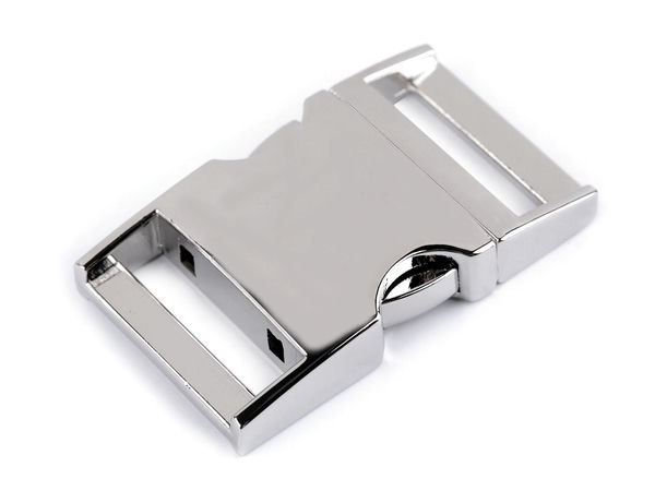 Cataramă snap premium complet metalică de 25 mm - Închizătoare durabilă din două piese interblocabile