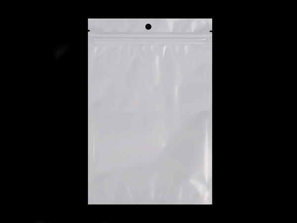 Pungi premium cu închidere zip și orificiu de agățare, reutilizabile (12x18 cm)