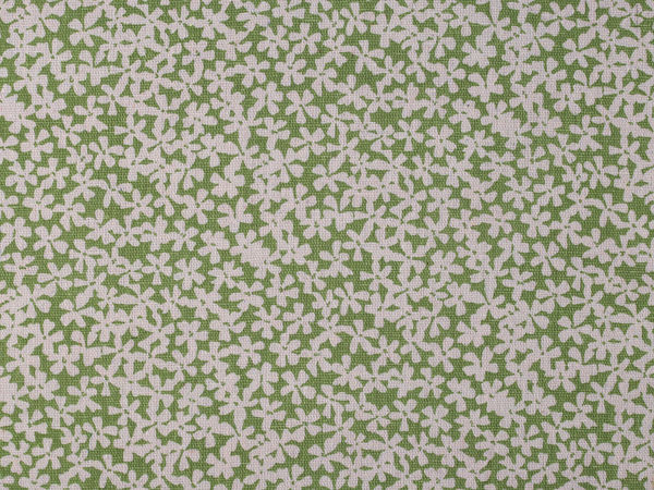 Țesătură premium din bumbac cu imprimeu floral - Canvas cu aspect de in grosier pentru decorațiuni și proiecte de croitorie