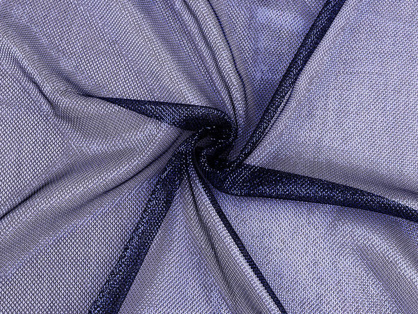 Material plasă elastică premium cu sclipici și strălucire metalică din lurex - Vândut la metru