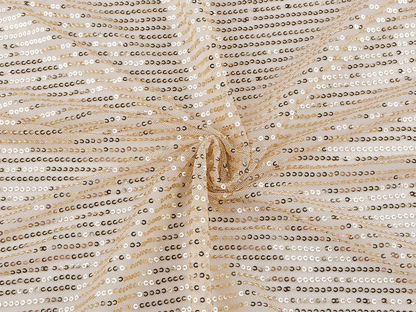 Tricot elastic premium cu paiete (3mm) - Material cu elasticitate ridicată pentru articole vestimentare și costume