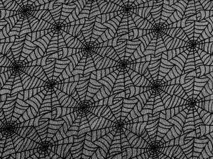 Material tricotat premium Lurex cu model pânză de păianjen - Material elastic cu sclipici metalic pentru costume și decorațiuni
