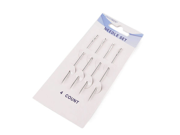 Ace lungi premium pentru cusut manual și peticit – Nichel de calitate superioară, cu ureche mare