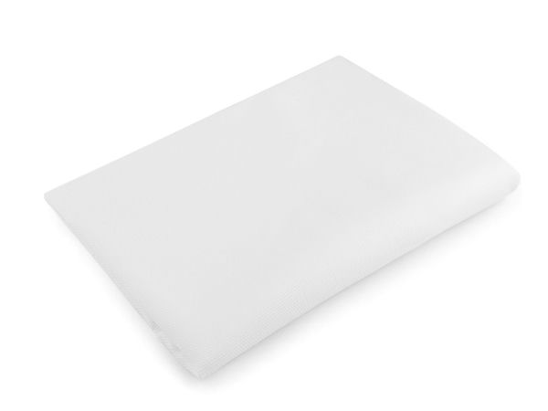 Pânză premium Panama pentru broderie – Pânză neapretată pentru cusut în punct de cruce, lățime 150 cm, alb