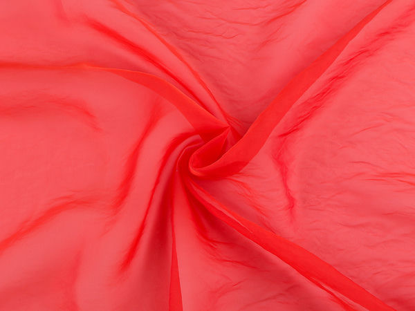 Material premium organza crep chiffon fără călcare - Material fluid fin încrețit pentru confecții și decorațiuni