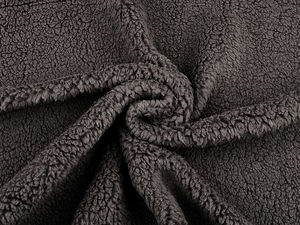 Material Tricotat Blăniță Artificială Tip Miel Premium - Fleece Elastic cu Fir Mediu