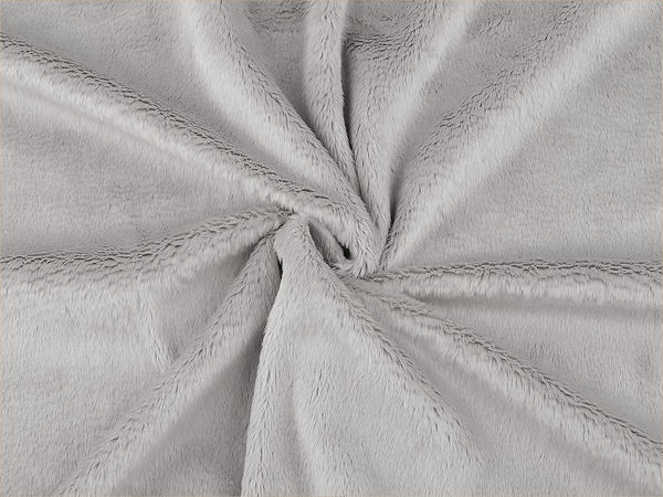 Material plușat premium Minky extra fin - polar elastic uni de 2 mm pentru păturici, scutece de înfășat și croitorie