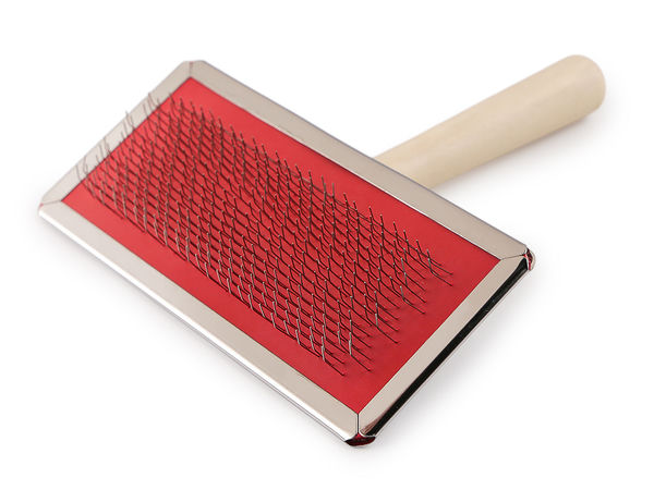 Perie Premium pentru Pieptănat Macrame și Franjuri - Peri Metalici Fini cu Protecție (11.5 x 5.5 cm)
