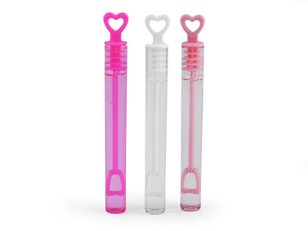 Baloane de săpun premium cu gel pentru nuntă, cu capac în formă de inimă - Formulă cu gel de lungă durată, mărturii de nuntă magice și accesorii pentru ședințe foto (Culori mixte, 4-5 ml)