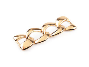 Lanț metalic decorativ premium pentru îmbrăcăminte, costume de baie și accesorii de modă - 2.1x6.2 cm